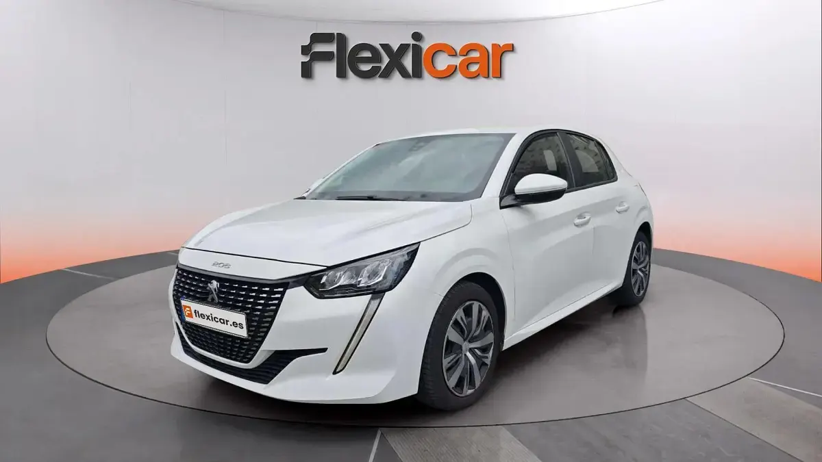 Usado Peugeot 208 Active 75 CV (55 kW) 2021 Blanco Utilitario