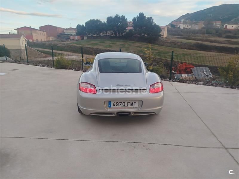 Usado Porsche Cayman 245 CV (180 kW) 2007 Gris / plata Coupe