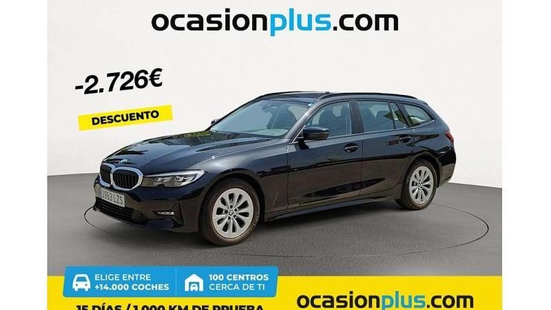 Negro Usado 2022 BMW 318 Familiar | 26.355 € (Super precio) - Imagen 1/4