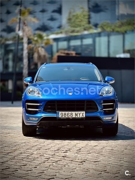 Azul Usado 2015 Porsche Macan Turbo SUV | 45.900 € (Un poco caro) - Imagen 1/4