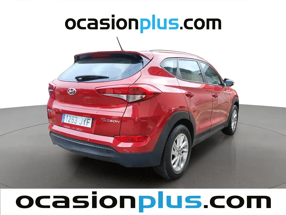 Usado Hyundai Tucson 115 CV (84 kW) 2017 Rojo SUV