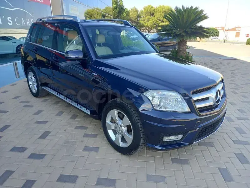 Usado Mercedes GLK350 231 CV (169 kW) 2011 Azul SUV