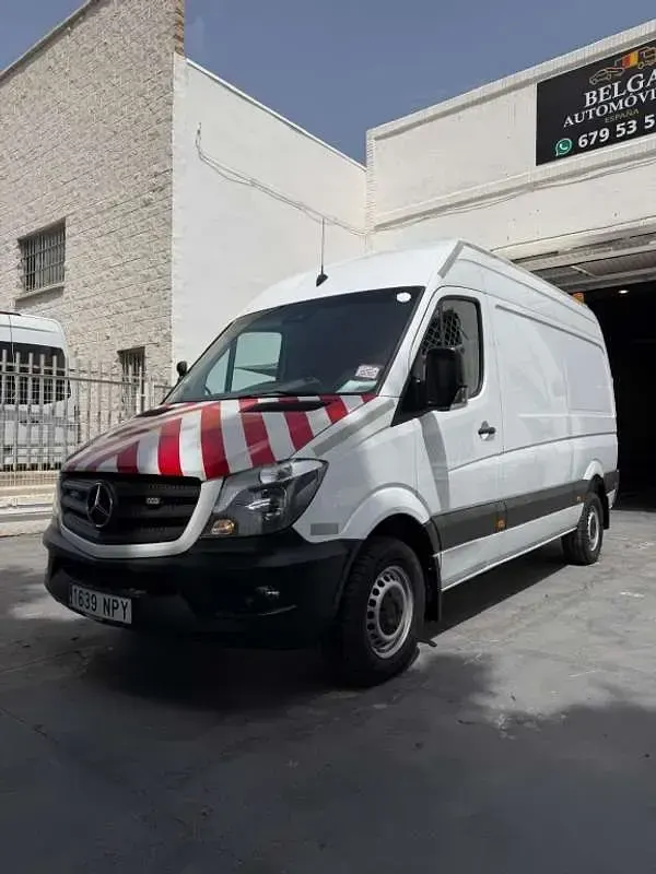Usado Mercedes Sprinter 163 CV (119 kW) 2017 Blanco Van