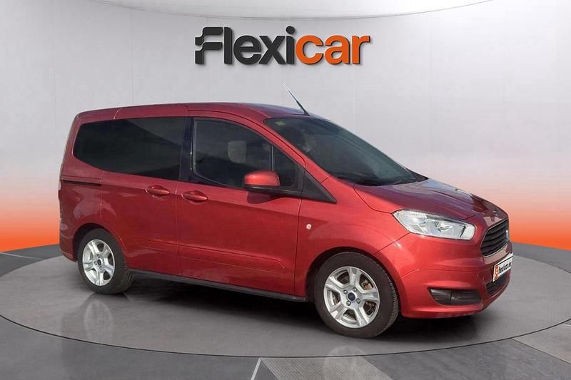 Rojo Usado 2016 Ford Tourneo Courier Trend Monovolumen | 9890 € (Un poco caro) - Imagen 1/4