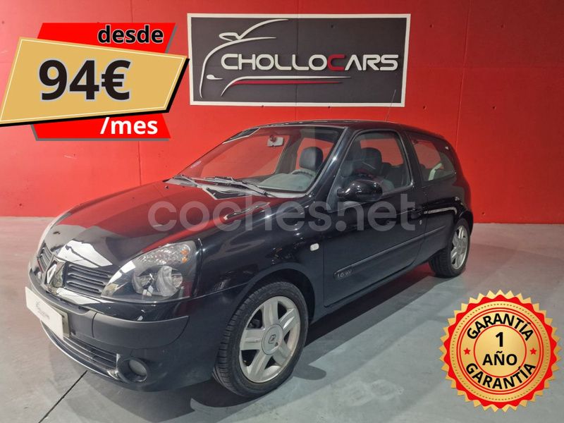 Negro Usado 2004 Renault Clio II Extreme Berlina | 4797 € (Caro) - Imagen 1/4