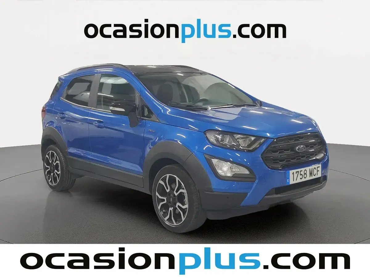 Usado Ford Ecosport Active 125 CV (91 kW) 2022 Azul SUV