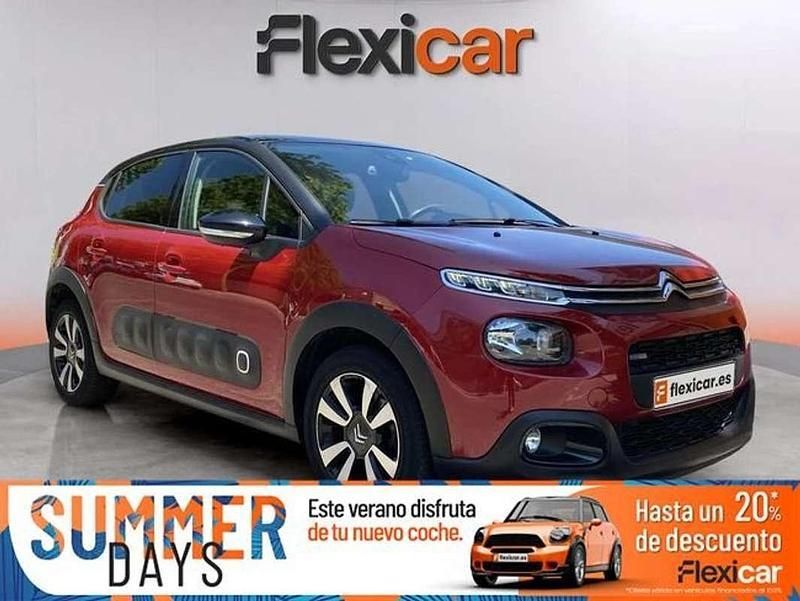 Rojo Usado 2017 Citroën C3 PureTech Utilitario | 7990 € (Buen precio) - Imagen 1/4
