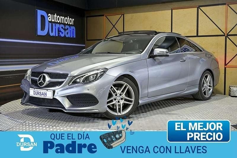 Usado Mercedes E250 211 CV (155 kW) 2013 Gris Coupe