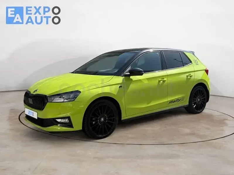 Usado Skoda Fabia 190 CV (139 kW) 2024 Verde Utilitario