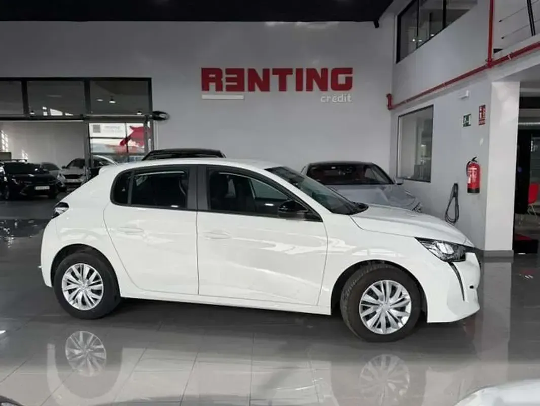 Usado Peugeot 208 Active 102 CV (75 kW) 2022 Blanco Utilitario