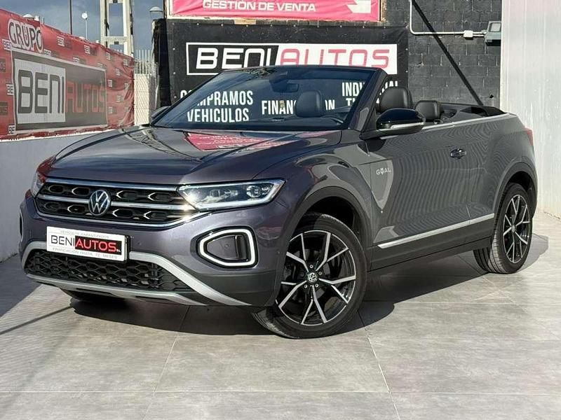 Gris Usado 2025 VW T-Roc Cabriolet Style Descapotable | 37.990 € (Precio justo) - Imagen 1/4