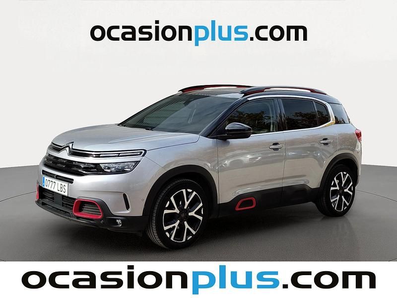 Gris plata Usado 2019 Citroën C5 Aircross Shine SUV | 14.500 € (Buen precio) - Imagen 1/4