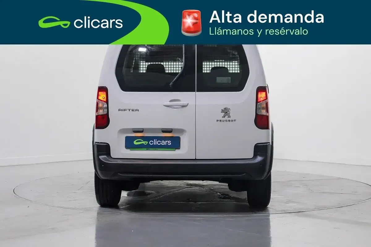 Gebraucht Peugeot Rifter Business-Line 100 PS (73 kW) 2022 Weiß Van / Kleinbus