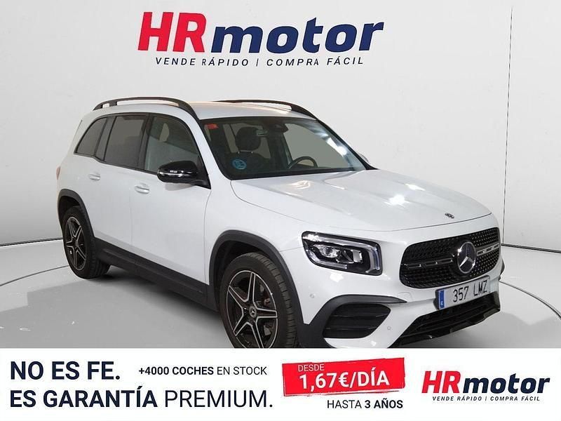 Usado Mercedes GLB200 150 CV (110 kW) 2021 Blanco SUV