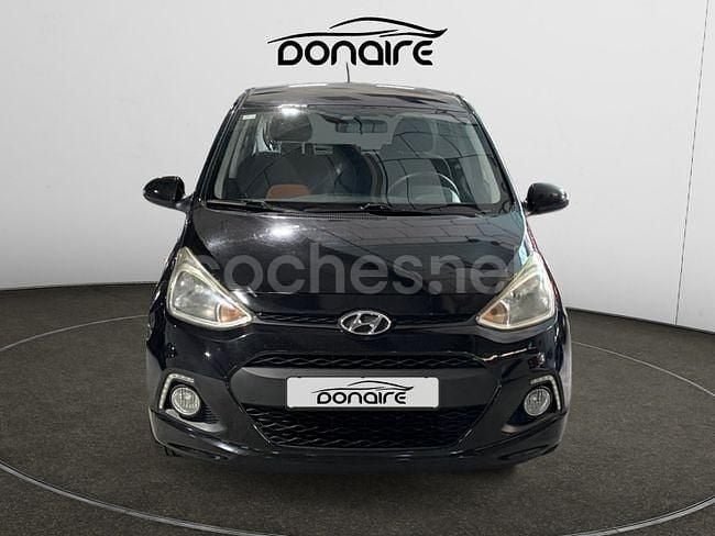 Usado Hyundai i10 GO! 70 CV (51 kW) 2015 Negro Utilitario