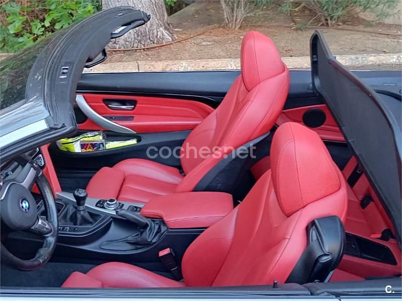 Usado BMW 420 M Sport 184 CV (135 kW) 2015 Gris / plata Descapotable