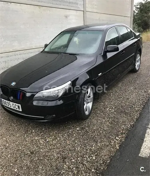 Usado BMW 525 197 CV (144 kW) 2008 Negro Berlina