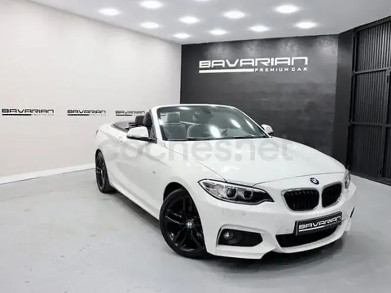 Usado BMW 218 Comfort Edition 150 CV (110 kW) 2016 Blanco Descapotable