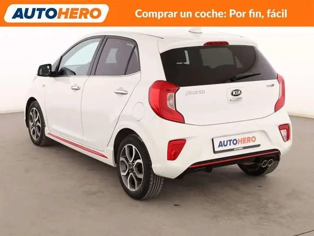 Usado Kia Picanto GT-Line 84 CV (61 kW) 2019 Blanco Utilitario
