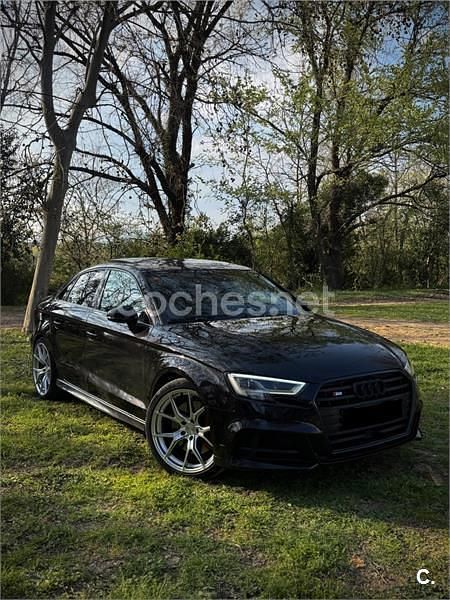 Usado Audi S3 300 CV (220 kW) 2014 Negro Berlina