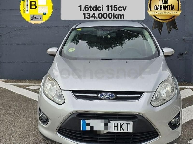 Usado Ford C-MAX Titanium 115 CV (84 kW) 2011 Gris / plata Monovolumen