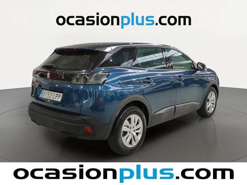 Usado Peugeot 3008 Active 131 CV (96 kW) 2021 Azul SUV