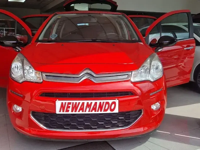 Brugt Citroën C3 Feel 75 HK (55 kW) 2016 Rød Sedan