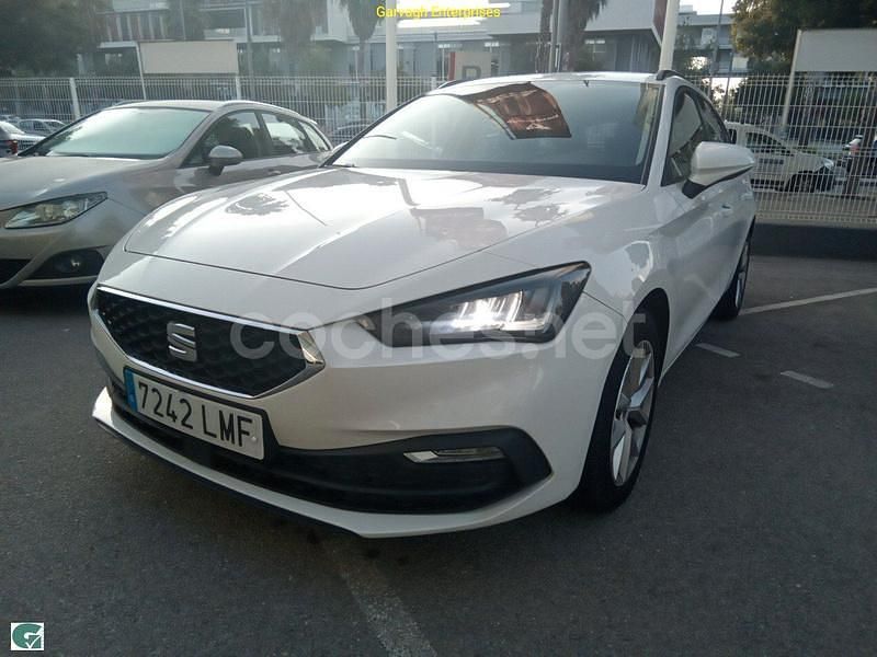 Blanco Usado 2021 Seat Leon Style Familiar | 14.999 € (Buen precio) - Imagen 1/4