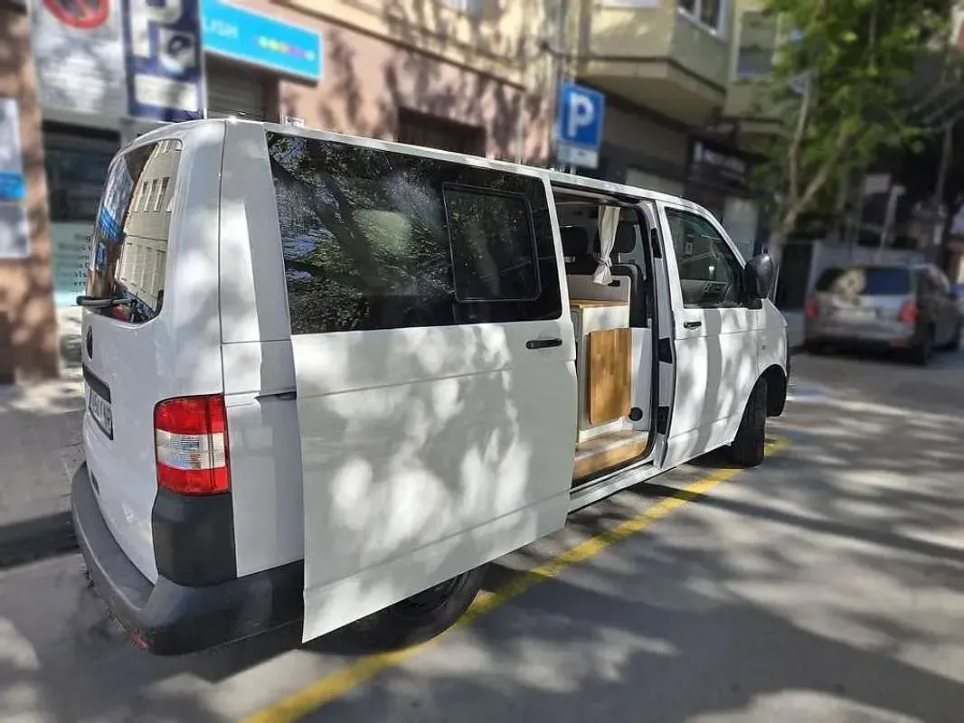 Usado VW Transporter 102 CV (75 kW) 2013 Blanco Van
