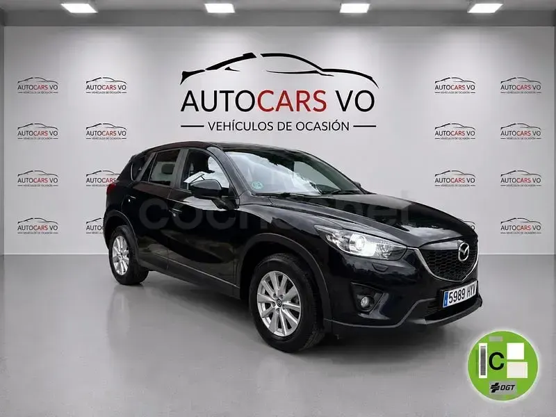 Usado Mazda CX-5 Luxury 150 CV (110 kW) 2014 Negro SUV