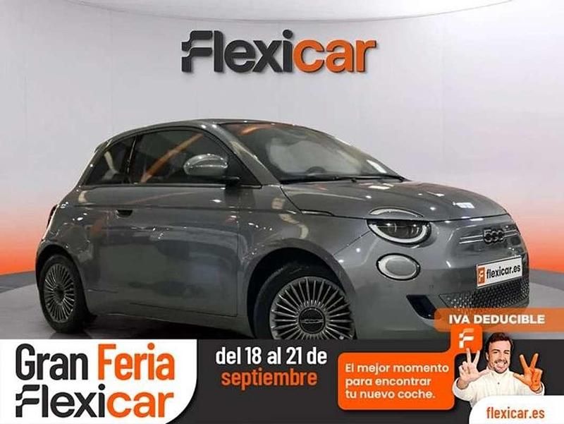 Gris Usado 2021 Fiat 500e Icon Berlina | 12.770 € (Buen precio) - Imagen 1/4