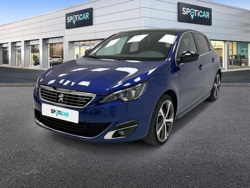 Azul Usado 2017 Peugeot 308 GT-line Berlina | 12.400 € (Precio justo) - Imagen 1/4