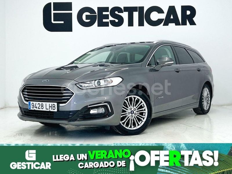 Gris / plata Usado 2020 Ford Mondeo Titanium Familiar | 21.990 € (Caro) - Imagen 1/4