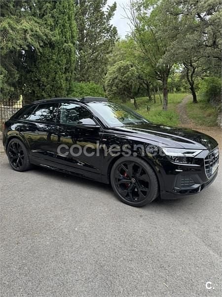 Negro Usado 2019 Audi Q8 S-Line SUV | 64.900 € (Precio justo) - Imagen 1/3
