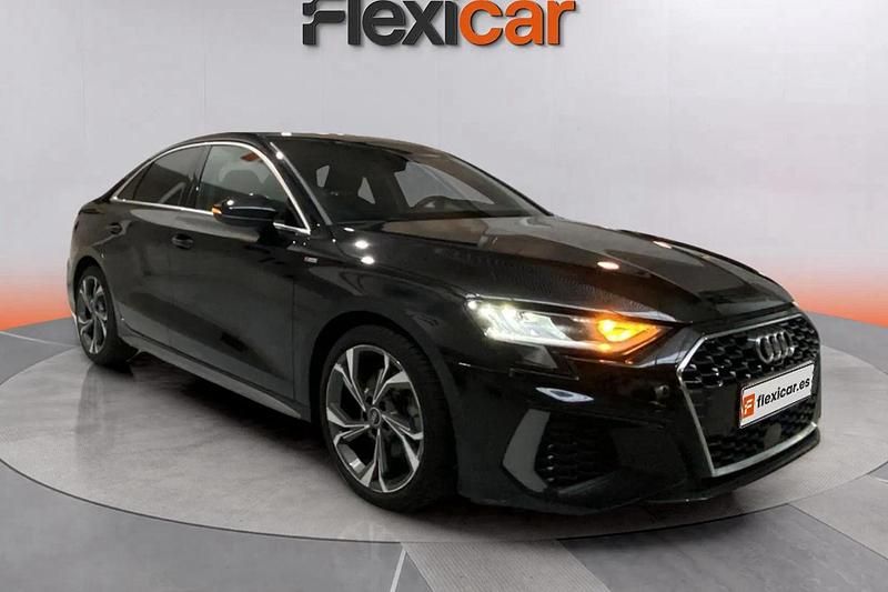 Negro Usado 2021 Audi A3 S-Line Berlina | 24.490 € (Un poco caro) - Imagen 1/4