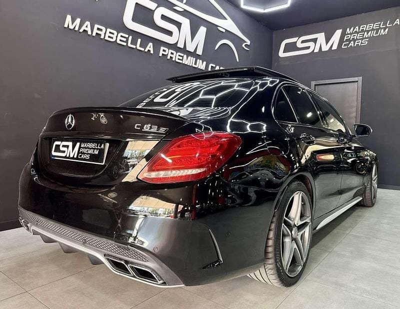 Usado Mercedes C63 AMG AMG 510 CV (375 kW) 2018 Negro Berlina
