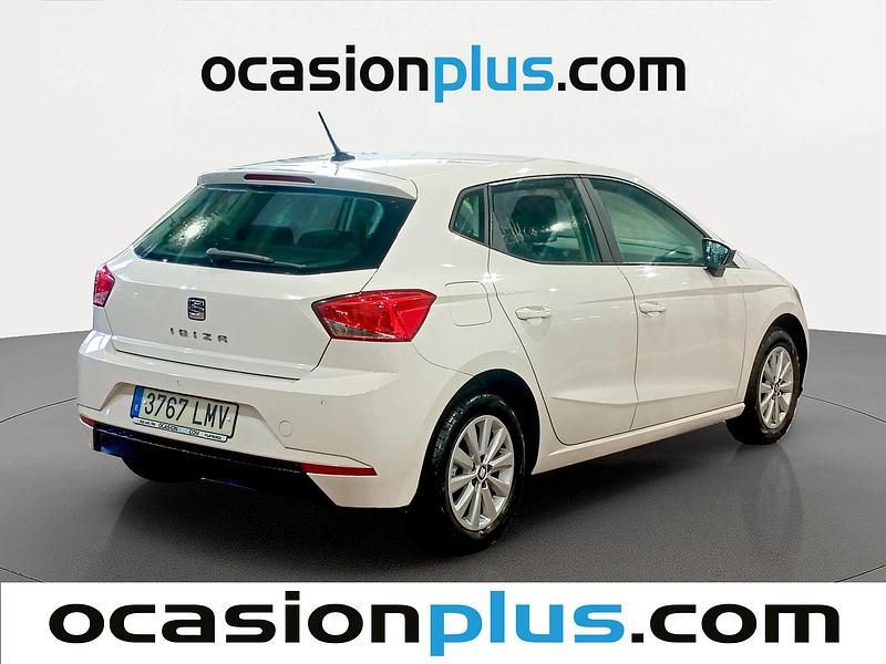 Usado Seat Ibiza Style 110 CV (80 kW) 2021 Blanco Utilitario