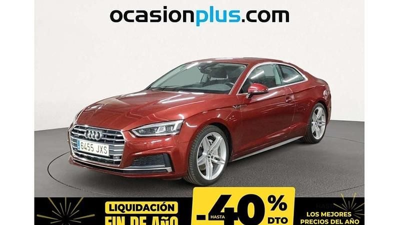 Rojo Usado 2017 Audi A5 S-Line Coupe | 26.190 € (Precio justo) - Imagen 1/1