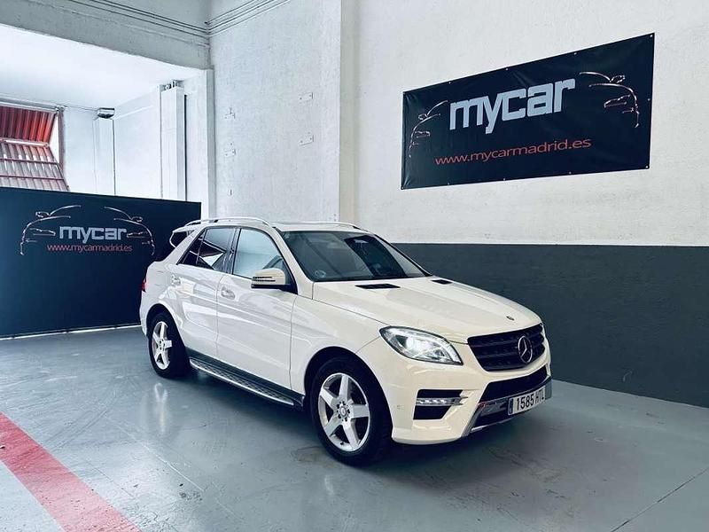 Blanco Usado 2014 Mercedes ML250 SUV | 23.990 € (Precio justo) - Imagen 1/4