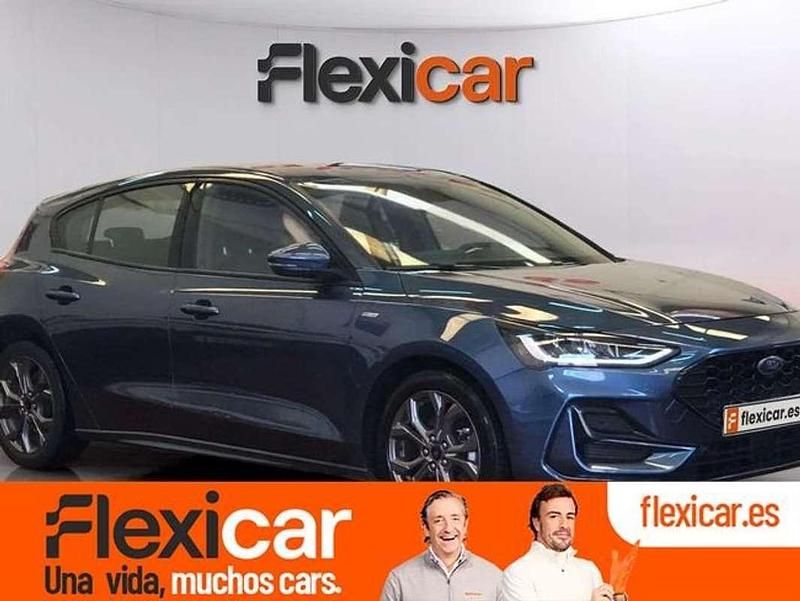 Azul Usado 2023 Ford Focus ST-Line Berlina | 16.990 € (Precio justo) - Imagen 1/4