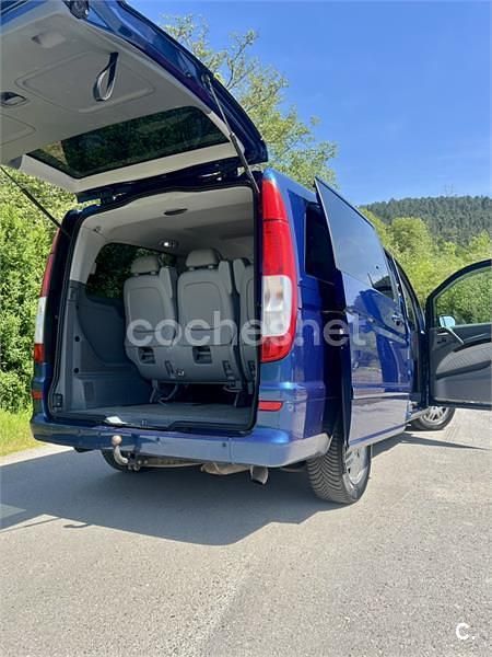 Käytetty Mercedes Viano 204 HP (150 kW) 2009 Sininen Tila-auto
