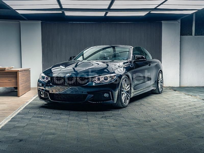 Negro Usado 2014 BMW 435 Descapotable | 27.900 € (Buen precio) - Imagen 1/4