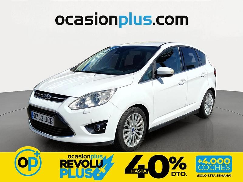 Usado Ford C-MAX Titanium 140 CV (102 kW) 2015 Blanco Monovolumen