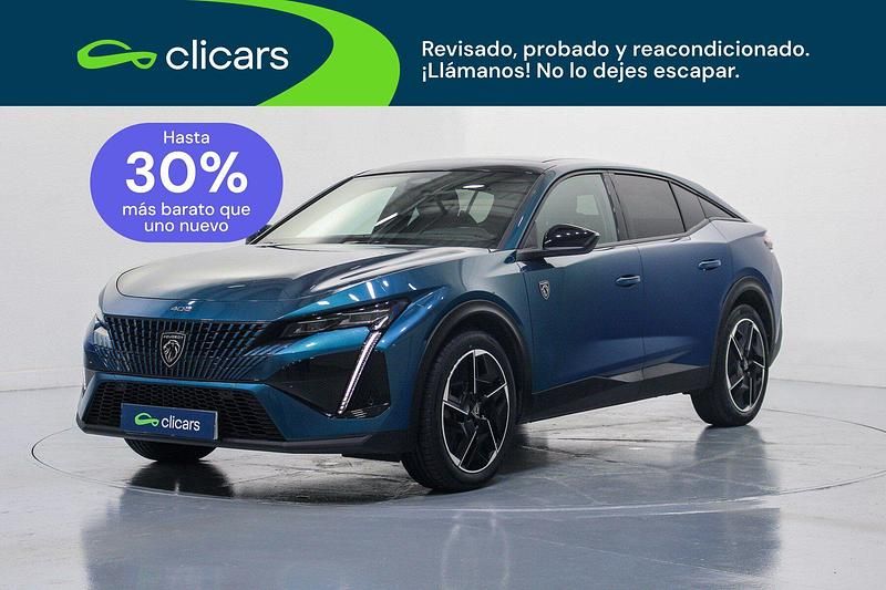 Usado Peugeot 408 GT 130 CV (95 kW) 2023 Azul SUV