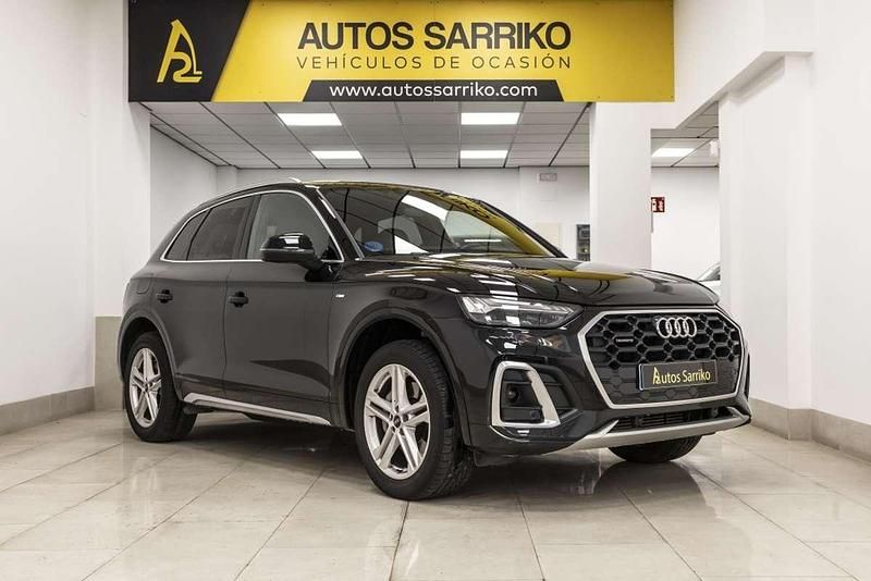 Negro Usado 2021 Audi Q5 S-Line SUV | 36.900 € (Un poco caro) - Imagen 1/4