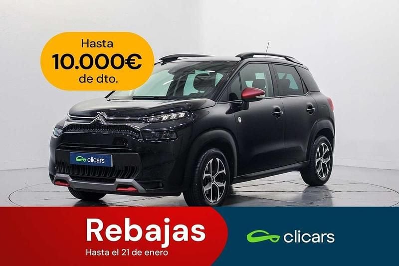 Negro Usado 2022 Citroën C3 Aircross PureTech SUV | 10.890 € (Super precio) - Imagen 1/4
