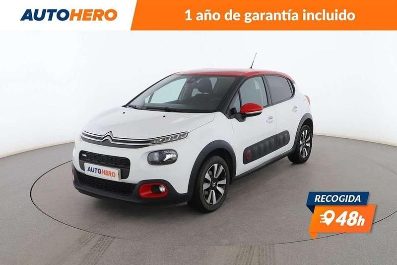 Blanco Usado 2017 Citroën C3 PureTech Utilitario | 9099 € (Precio justo) - Imagen 1/4