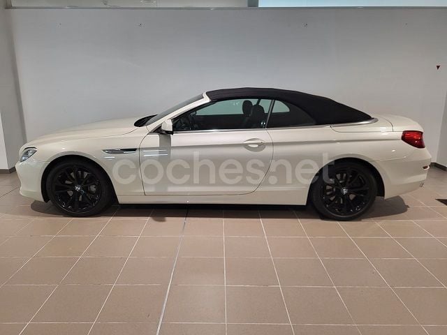 Usado BMW 640 Cabriolet 313 CV (230 kW) 2014 Blanco Descapotable