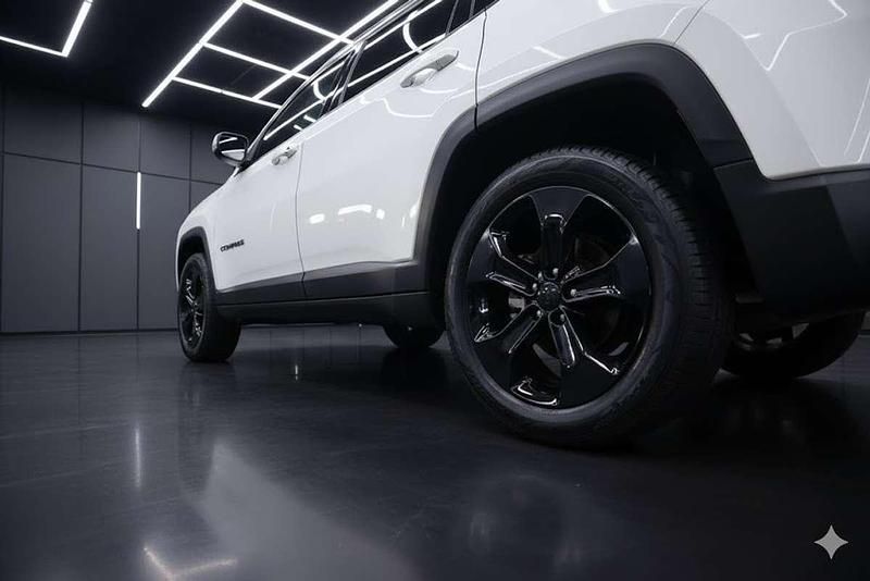 Usado Jeep Compass Night Eagle 140 CV (102 kW) 2019 Blanco SUV