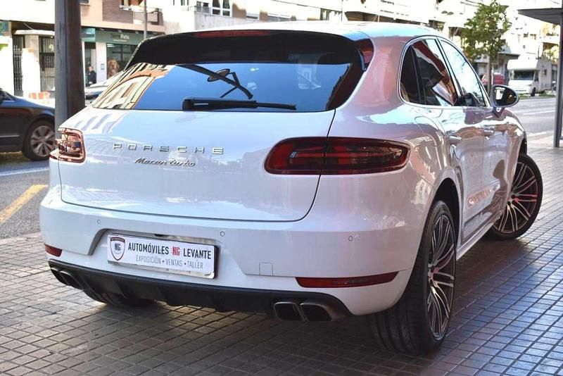 Usado Porsche Macan Turbo 400 CV (294 kW) 2017 Blanco SUV